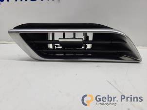 2 Grilles D'aération Pour Tableau De Bord Peugeot 3008/5008 (2017-2021) - En Métal, Finition Argentée, Adhésif Double Face