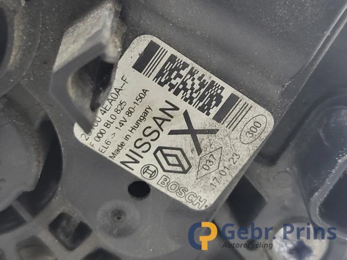Dynamo van een Renault Megane IV Estate (RFBK) 1.5 Energy dCi 110 2017