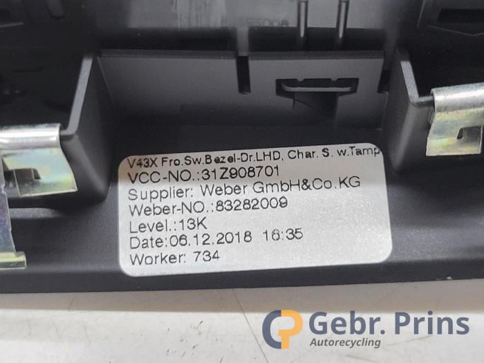 31433406 Electric window switch Volvo S60 III 2.0 T5 16V - 31433406