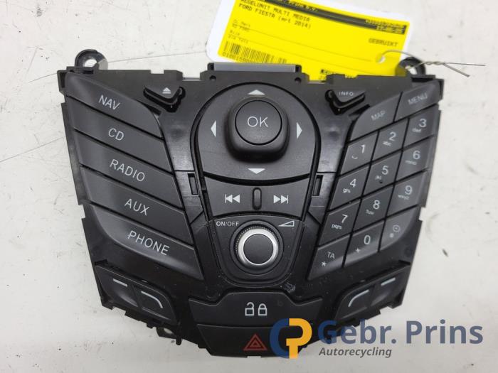 Begagnade Kontrollenhet, multimedia Ford Fiesta 6 (JA8) 1.0 EcoBoost 12V 100 Pris € 50,00 Marginaltabell erbjuds av Autorec. Gebr. Prins b.v.