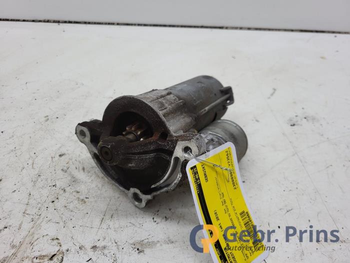 Gebrauchte Anlasser Peugeot Partner Tepee (7A/B/C/D/E/F/G/J/P/S) 1.6 Phase 1 Preis € 35,00 Margenregelung angeboten von Autorec. Gebr. Prins b.v.