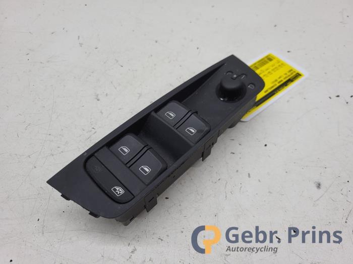 Usados Interruptor de ventanilla eléctrica Audi A1 Sportback (8XA/8XF) 1.2 TFSI Precio € 25,00 Norma de margen ofrecido por Autorec. Gebr. Prins b.v.