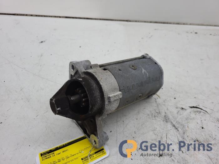 Gebrauchte Anlasser Citroen C3 (SC) 1.6 HDi 92 Preis € 30,00 Margenregelung angeboten von Autorec. Gebr. Prins b.v.
