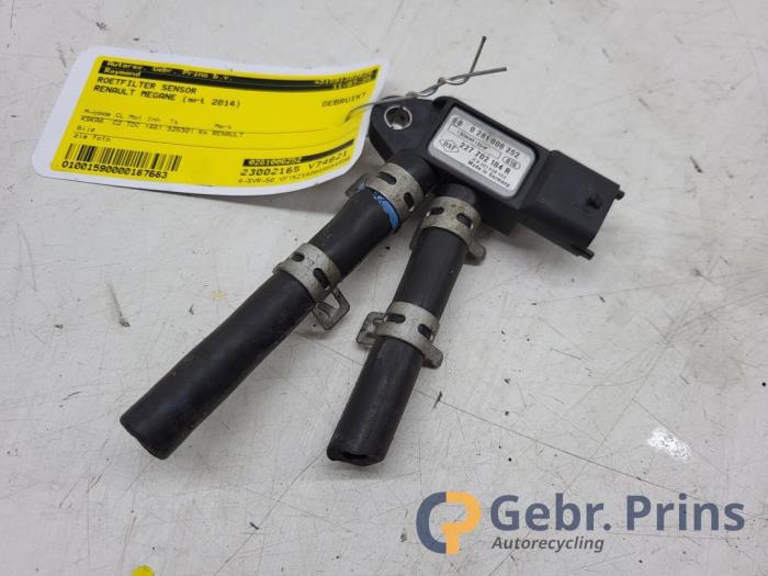 Begagnade Partikelfiltersensor Renault Megane III Grandtour (KZ) 1.5 dCi 110 Pris € 20,00 Marginaltabell erbjuds av Autorec. Gebr. Prins b.v.