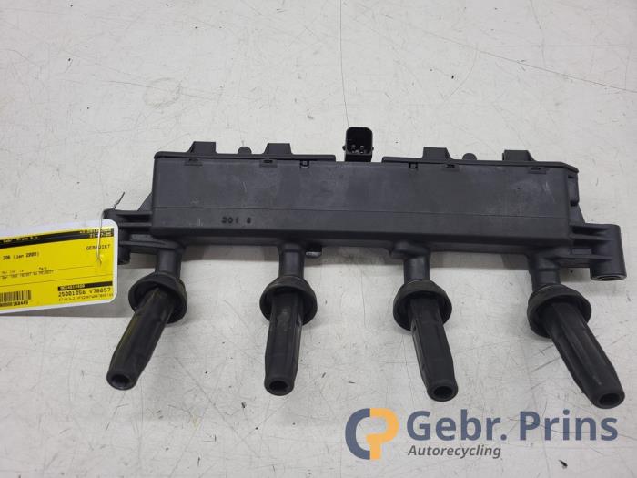 Gebrauchte Zündspule Peugeot 206 (2A/C/H/J/S) 1.4 XR,XS,XT,Gentry Preis € 20,00 Margenregelung angeboten von Autorec. Gebr. Prins b.v.