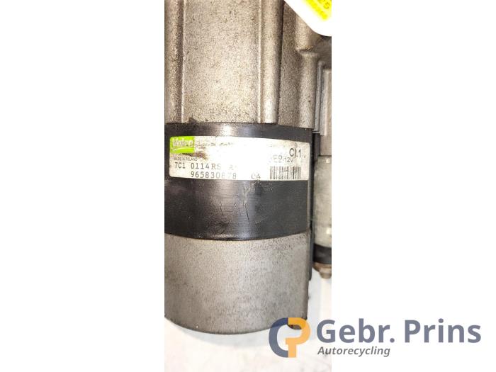 Gebrauchte Anlasser Peugeot 206+ (2L/M) 1.4 XS Preis € 30,00 Margenregelung angeboten von Autorec. Gebr. Prins b.v.