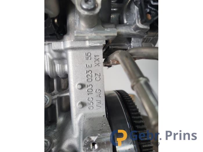 Motor van een Volkswagen Polo VI (AW1) 1.0 TSI 12V 2024