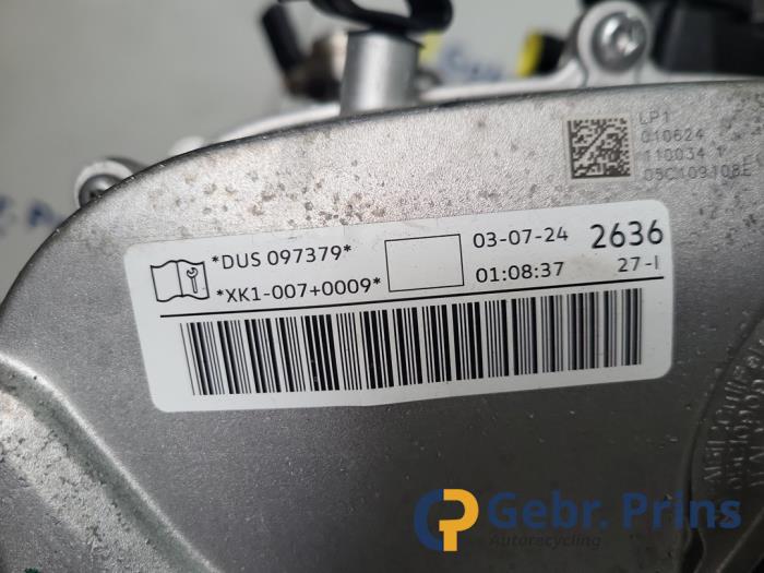 Motor van een Volkswagen Polo VI (AW1) 1.0 TSI 12V 2024