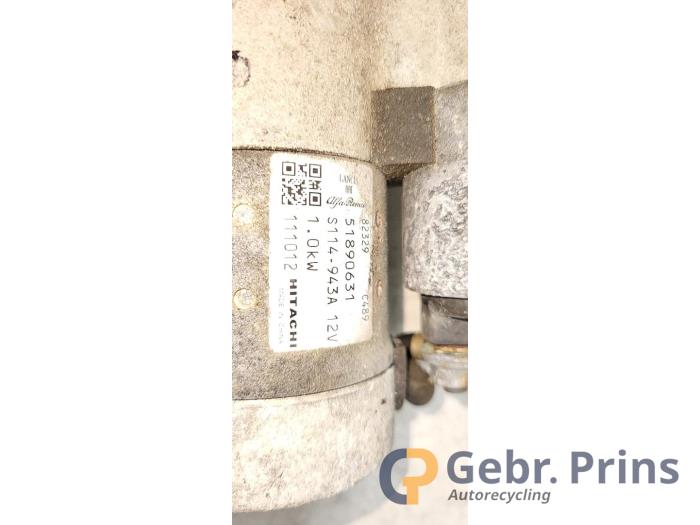 Gebrauchte Anlasser Fiat Panda (169) 1.2, Classic Preis € 30,00 Margenregelung angeboten von Autorec. Gebr. Prins b.v.