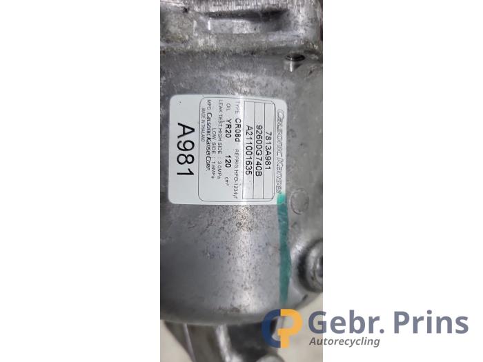 Usagé Pompe clim Mitsubishi Space Star (A0) 1.2 12V Prix € 75,00 Règlement à la marge proposé par Autorec. Gebr. Prins b.v.