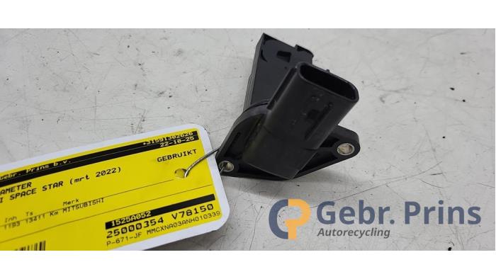 Gebrauchte Luftmassenmesser Mitsubishi Space Star (A0) 1.2 12V Preis € 30,00 Margenregelung angeboten von Autorec. Gebr. Prins b.v.