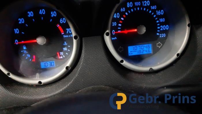 Motor van een Volkswagen Lupo (6X1) 1.0 MPi 50 2000