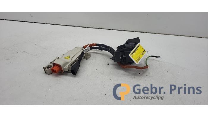 Electric car charge socket