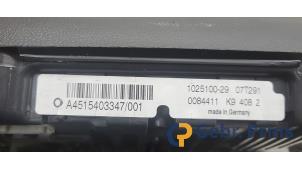 Ignition lock + computer from a Smart Fortwo Coupé (451.3) 1.0 Micro Hybrid Drive 2007