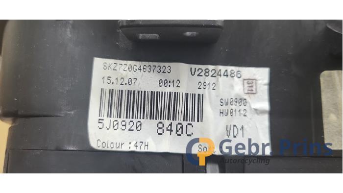 Used Ignition lock + computer Skoda Fabia II (5J) 1.9 TDi Price € 125,00 Margin scheme offered by Autorec. Gebr. Prins b.v.