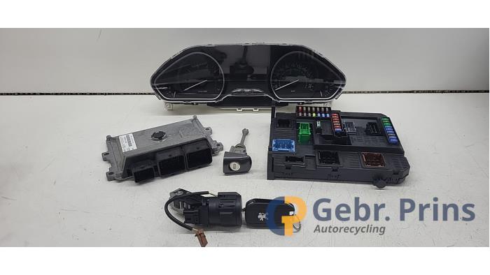 Used Ignition lock + computer Peugeot 208 I (CA/CC/CK/CL) 1.2 Vti 12V PureTech 82 Price € 125,00 Margin scheme offered by Autorec. Gebr. Prins b.v.