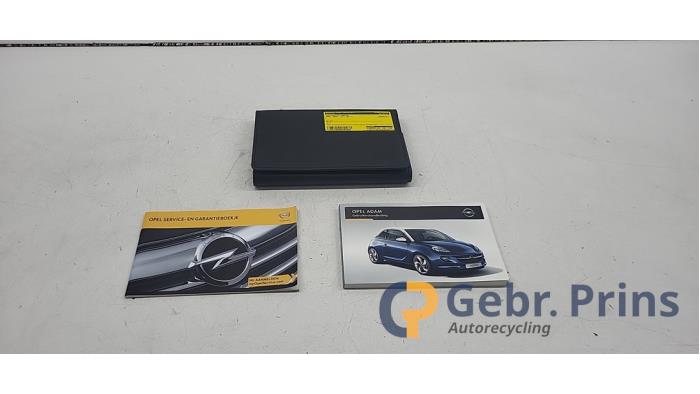 Używane Instrukcja Opel Adam 1.2 16V Cena € 25,00 Procedura marży oferowane przez Autorec. Gebr. Prins b.v.