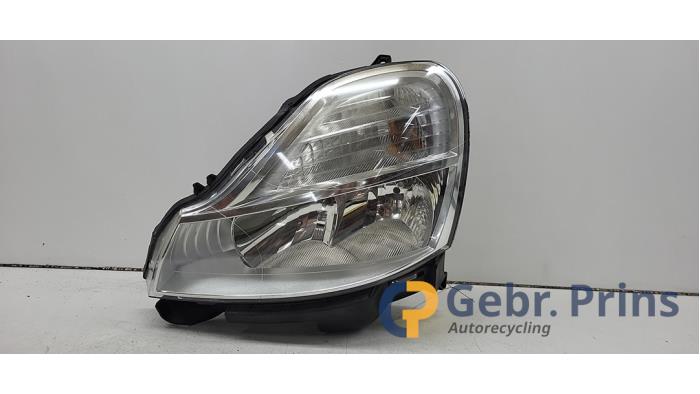Używane Reflektor lewy Renault Modus/Grand Modus (JP) 1.6 16V Cena € 60,00 Procedura marży oferowane przez Autorec. Gebr. Prins b.v.