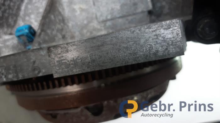 Engine from a Ford Fiesta 6 (JA8) 1.6 16V Ti 2011