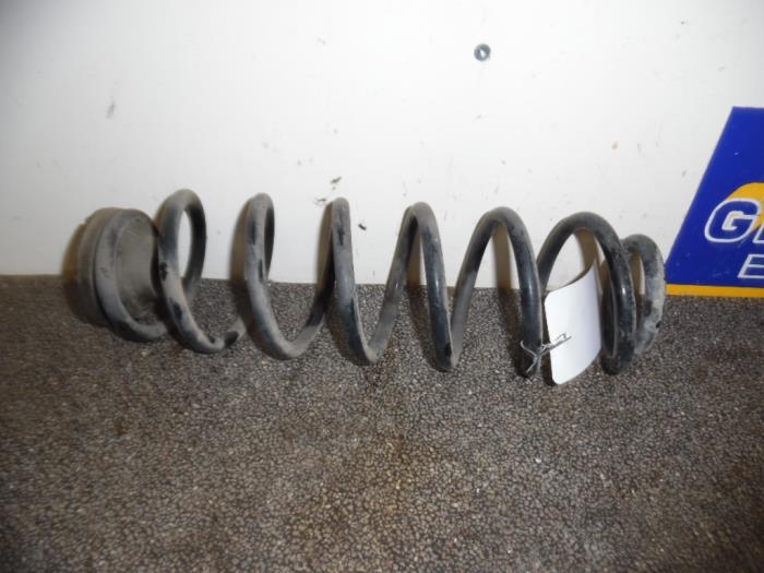 Rear coil spring from a Skoda Fabia 2012