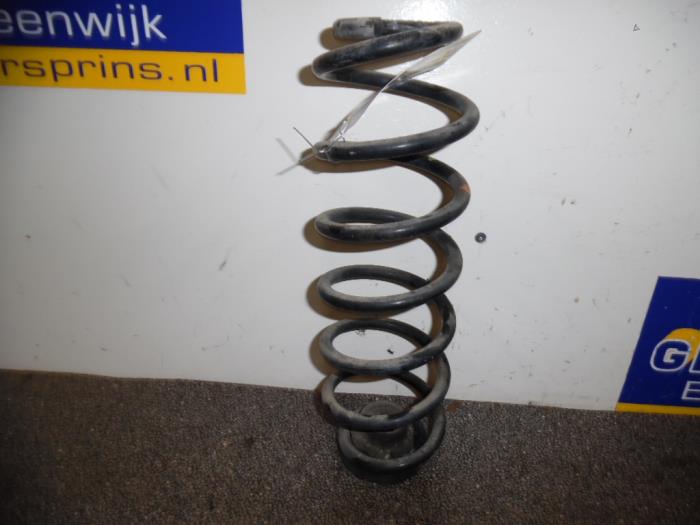 Rear coil spring from a Skoda Fabia 2012