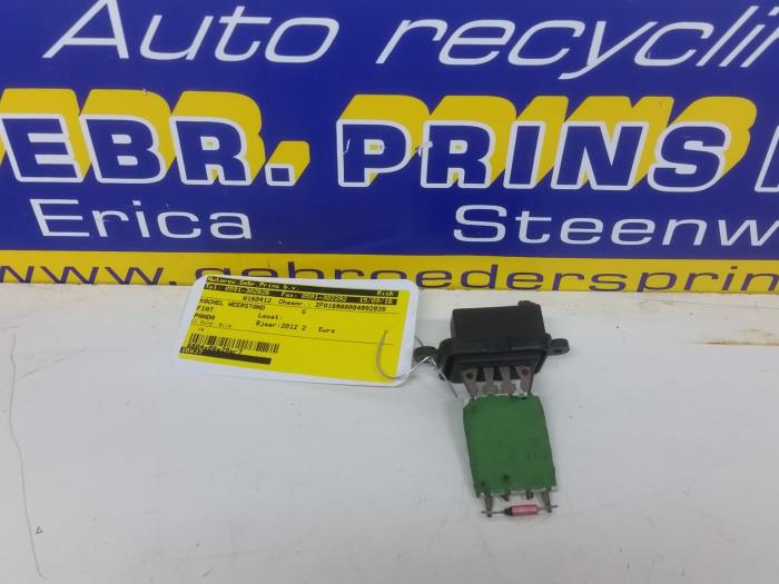 Heater resistor from a Fiat Panda (169) 1.2, Classic 2012