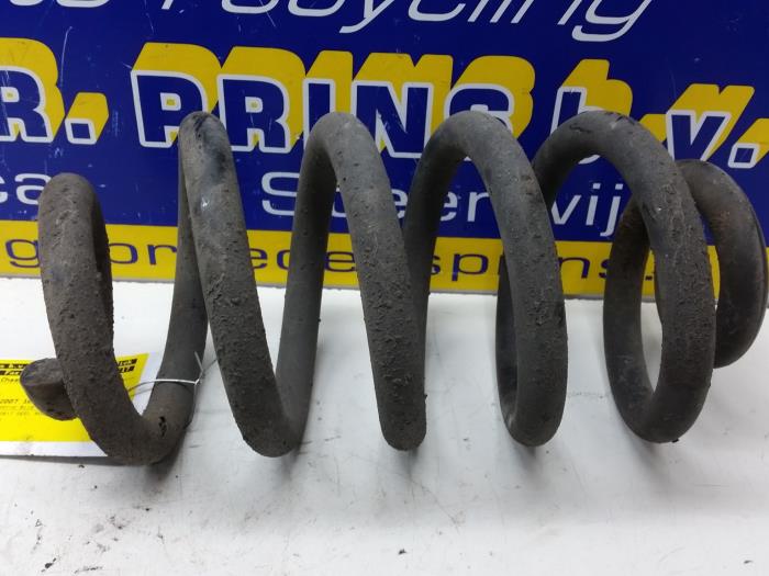 Rear coil spring from a Audi A6 2007