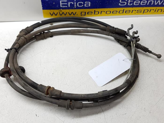 Parking brake cable from a Volkswagen Transporter T5 2.0 BiTDI DRF 4 Motion 2010