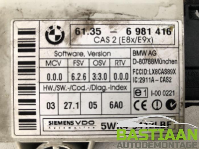 Ordenador body control de un BMW 5 serie Touring (E61) 530xd 24V 2005