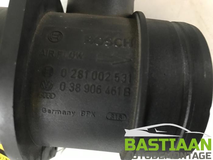Compteur de masse d'air d'un Skoda Octavia (1Z3) 1.9 TDI 2007