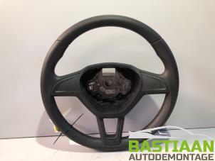 Used Steering wheel Skoda Fabia III (NJ3) 1.0 12V Price € 43,00 Margin scheme offered by Bastiaan Autodemontage