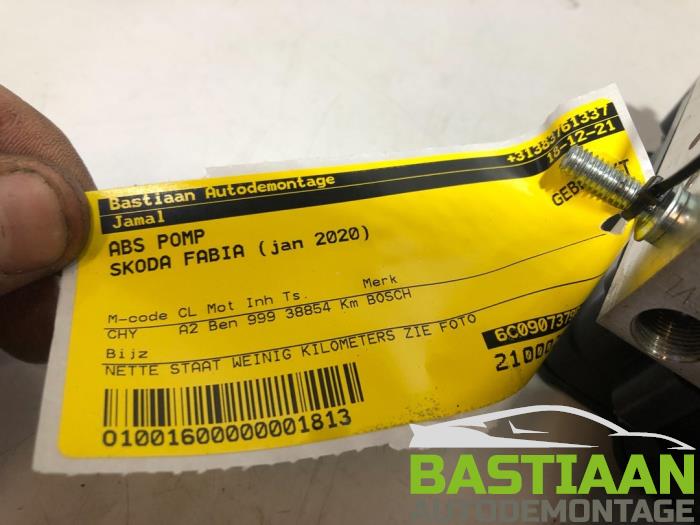 Pompa ABS z Skoda Fabia III (NJ3) 1.0 12V 2020
