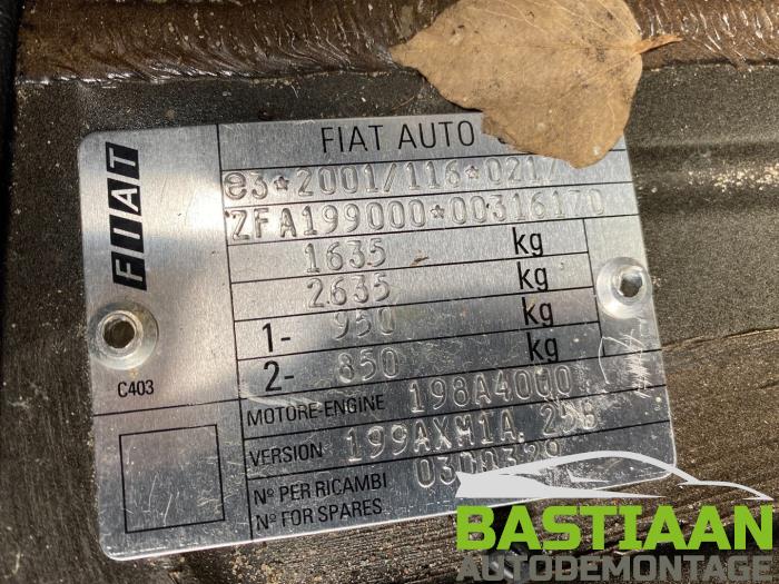 Motor Fiat Grande Punto 1.4 T-Jet 16V - 198A4000 198A4000