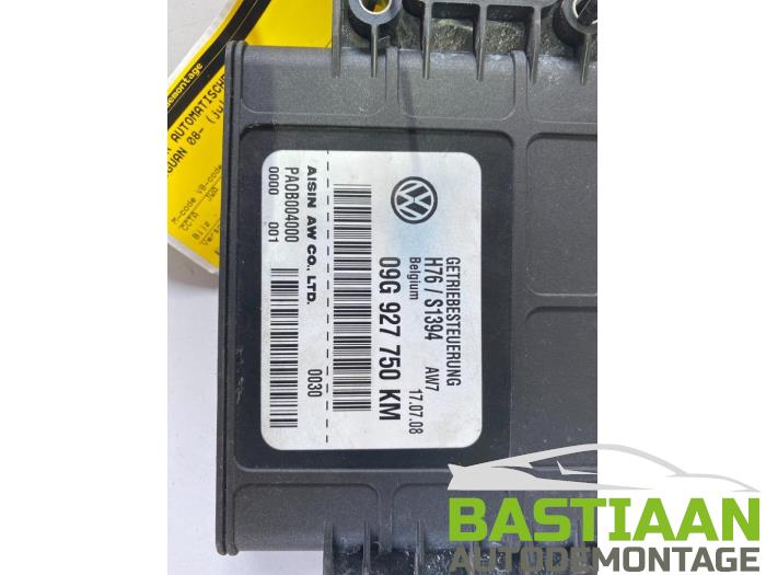 Used Automatic gearbox computer Volkswagen Tiguan (5N1/2) 2.0 TSI 16V 4Motion Price € 231,00 Margin scheme offered by Bastiaan Autodemontage