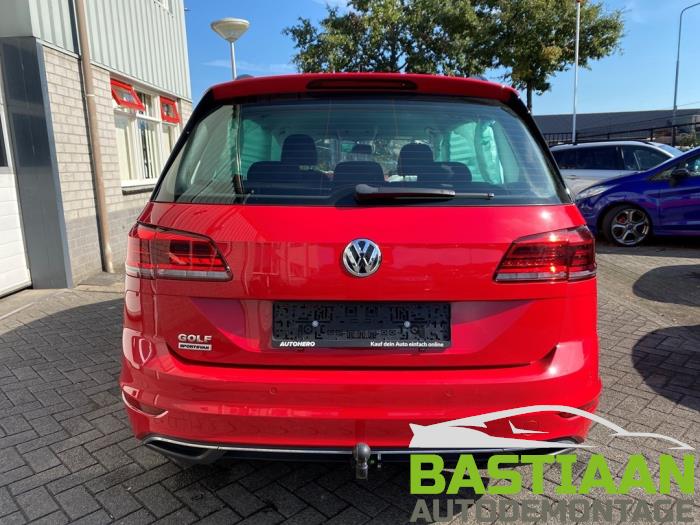 Tailgate from a Volkswagen Golf Sportsvan (AUVS) 1.6 TDI BMT 16V 2019