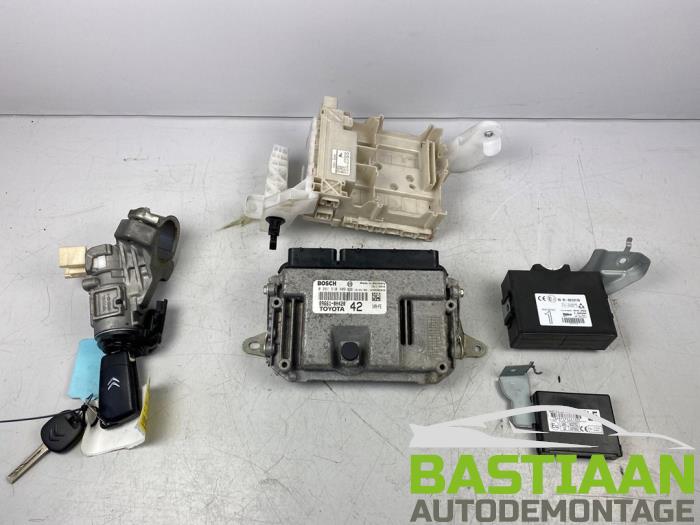 Used Ignition lock + computer Citroen C1 1.0 Vti 68 12V Price € 249,99 Margin scheme offered by Bastiaan Autodemontage