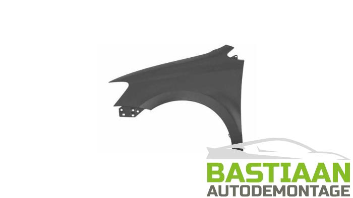 Front wing, left from a Volkswagen Polo V (6R) 1.2 12V 2010