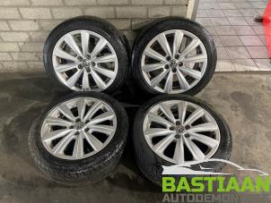 Used Set of wheels + tyres Volkswagen Polo V (6R) 1.2 TDI 12V BlueMotion Price € 349,99 Margin scheme offered by Bastiaan Autodemontage