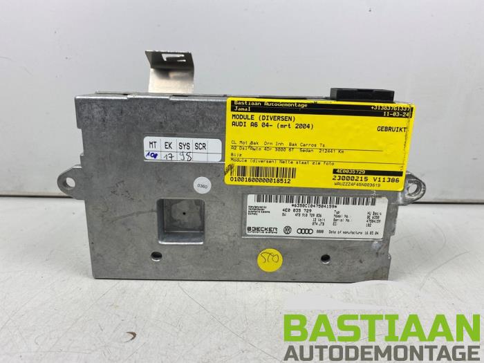 Używane Modul (rózne) Audi A6 Quattro (C6) 3.0 TDI V6 24V Cena € 39,99 Procedura marży oferowane przez Bastiaan Autodemontage