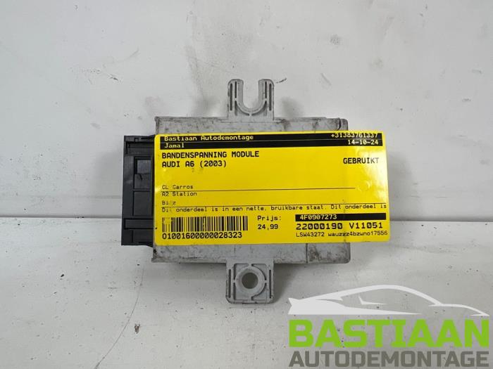 Begagnade Däcktrycksmodul Audi A6 (C5) 1.8 Turbo 20V Pris € 24,99 Marginaltabell erbjuds av Bastiaan Autodemontage