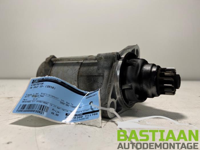 Used Starter Volkswagen Golf VII (AUA) 2.0 TDI 150 16V Price € 49,99 Margin scheme offered by Bastiaan Autodemontage