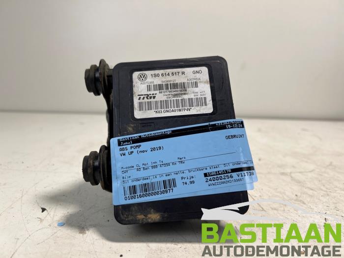 Begagnade ABS-pump Volkswagen Up! (121) 1.0 12V 75 Pris € 74,99 Marginaltabell erbjuds av Bastiaan Autodemontage