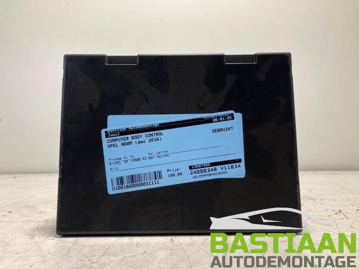 Used Body control computer Opel Adam 1.4 Price € 199,99 Margin scheme offered by Bastiaan Autodemontage