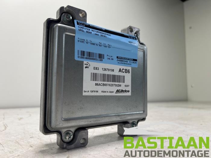 Engine management computer from a Vauxhall Adam 1.4 2016