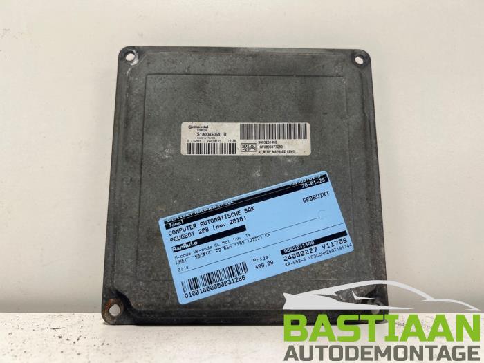 Used Automatic gearbox computer Peugeot 208 I (CA/CC/CK/CL) 1.2 Vti 12V PureTech 82 Price € 499,99 Margin scheme offered by Bastiaan Autodemontage