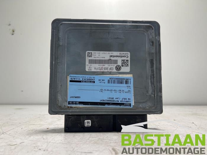 Used Engine management computer Volkswagen Golf VI Variant (AJ5/1KA) 1.2 TSI BlueMotion Price € 199,99 Margin scheme offered by Bastiaan Autodemontage