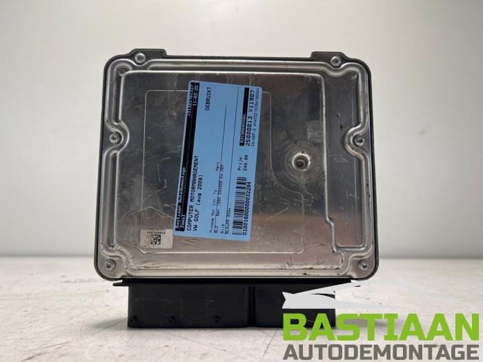Used Engine management computer Volkswagen Golf V (1K1) 1.4 GT 16V Price € 249,99 Margin scheme offered by Bastiaan Autodemontage