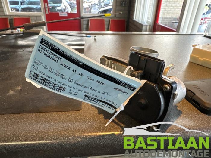 Gebrauchte Drosselklappengehäuse Mitsubishi Space Star (A0) 1.0 12V Preis € 99,99 Margenregelung angeboten von Bastiaan Autodemontage
