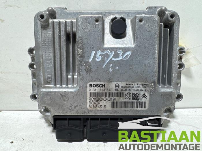 Used Engine management computer Peugeot Partner (GC/GF/GG/GJ/GK) 1.6 HDI 90 16V Price € 109,99 Margin scheme offered by Bastiaan Autodemontage