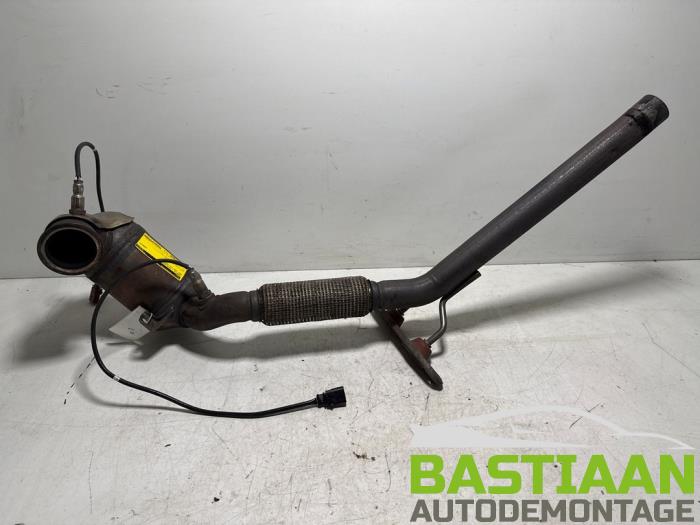 Used Front pipe + catalyst Seat Leon (5FB) 1.4 TSI ACT 16V Price € 184,95 Margin scheme offered by Bastiaan Autodemontage